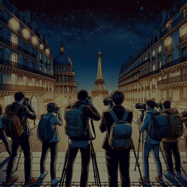 Comment participer à un atelier de photographie nocturne à Paris, France ?