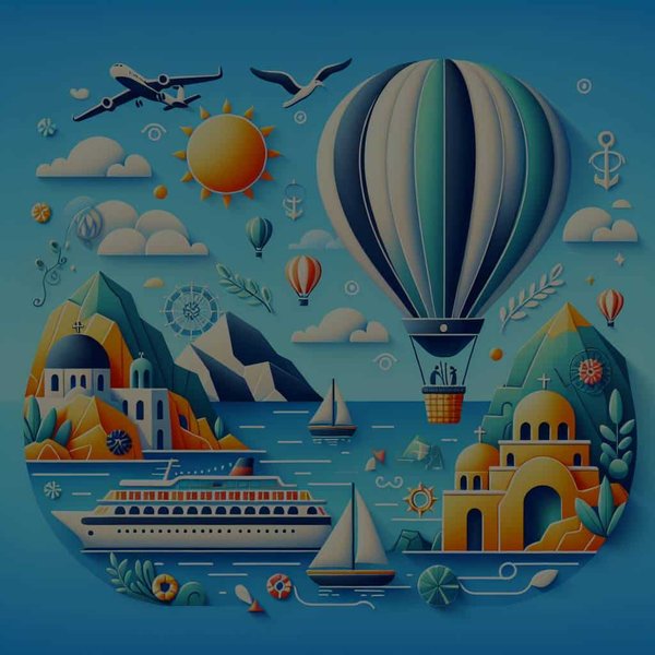 Quelles options de croisière offrent des excursions en montgolfière au-dessus des îles grecques?