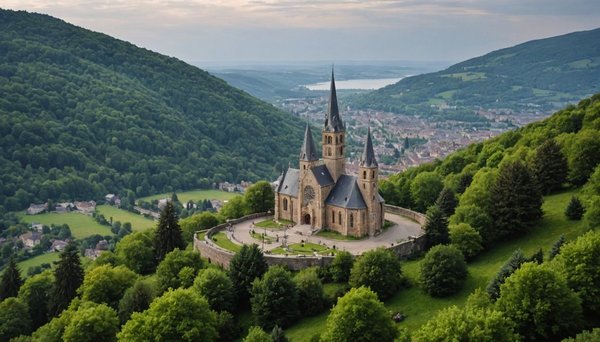 Le sanctuaire du mont sainte-odile : un lieu de ressourcement